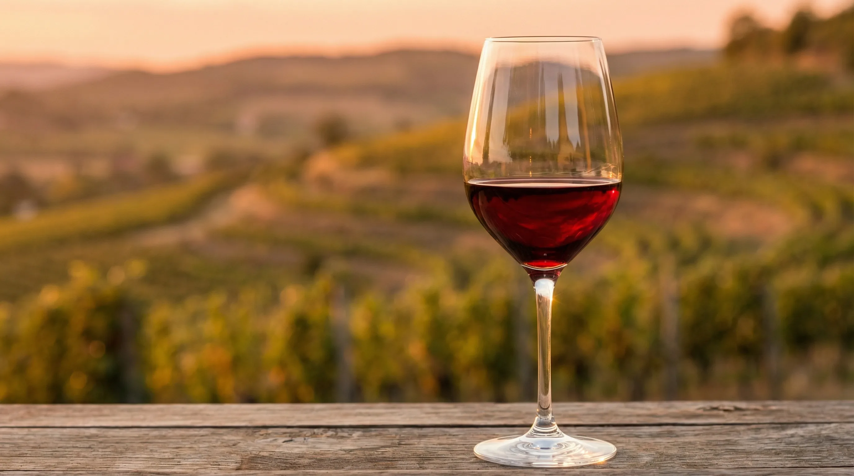 Chilean vineyard in Colchagua Valley