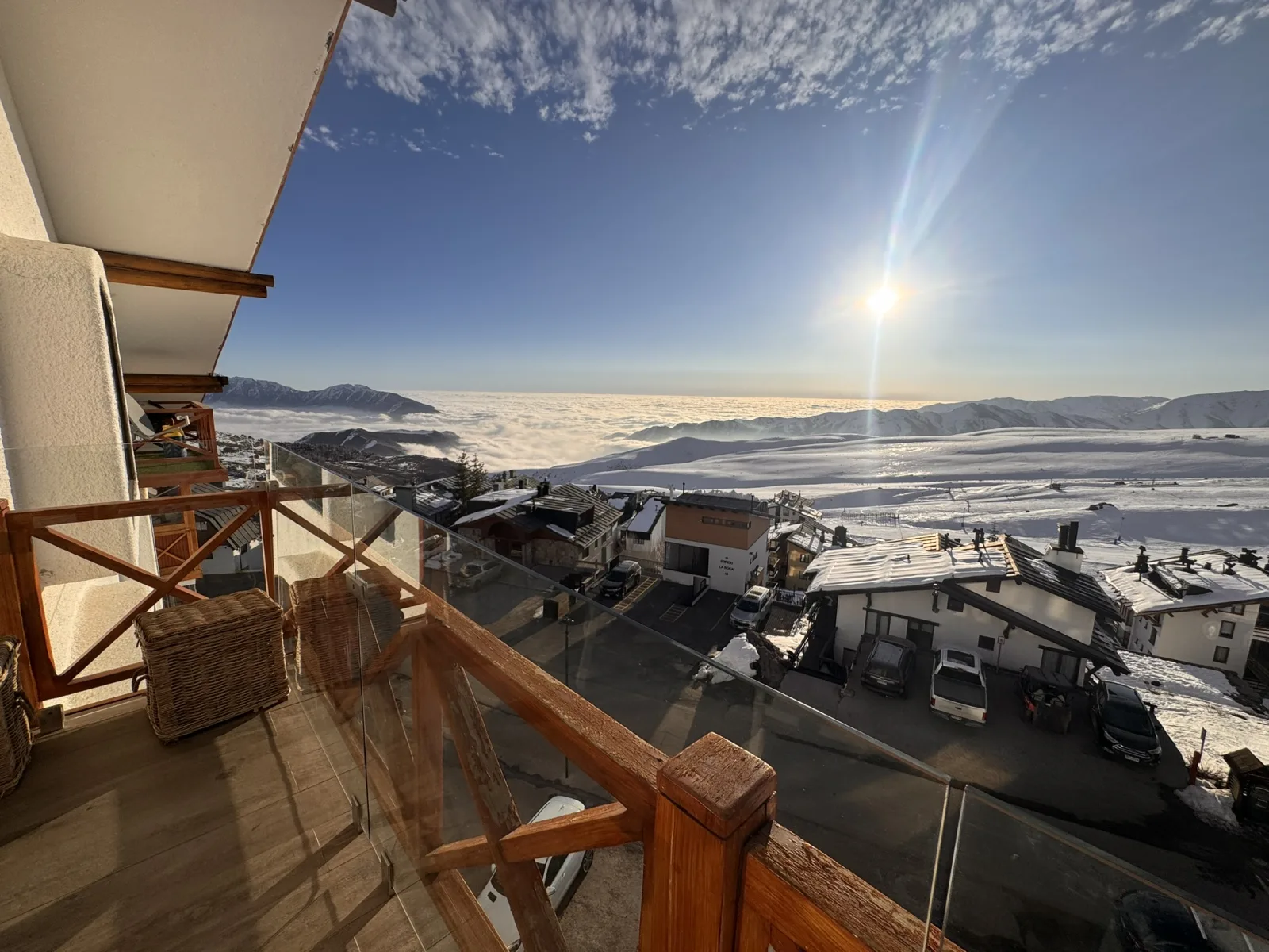 Apex Mountain Penthouse La Parva ski experience
