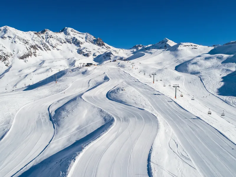 Pistas de esquí de los Andes