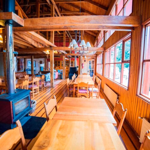 Apex Yelcho Patagonia gourmet restaurant with lake views and local cuisine